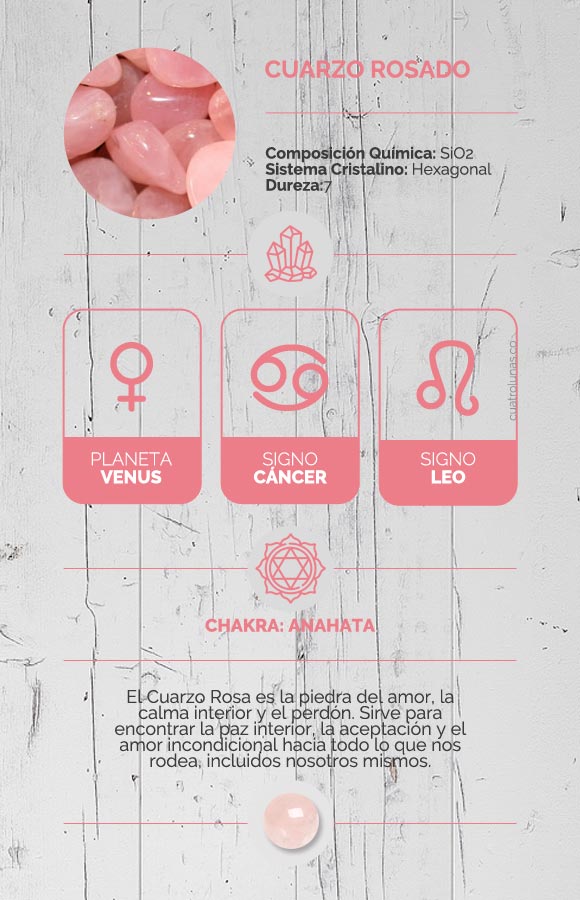 Propiedades del cuarzo rosado