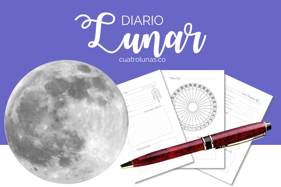 diario lunar para imprimir