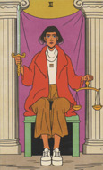 Modern Witch Tarot Justice