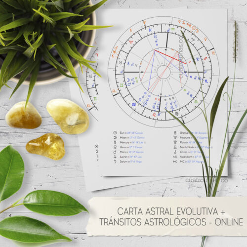 Carta Astral y Transitos Astrologicos Online
