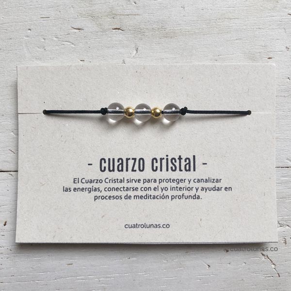 Pulseras Cristales Cuatro Lunas