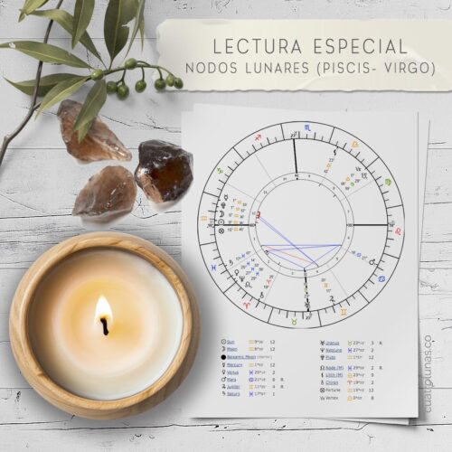 Lectura Nodos Lunares Piscis y Virgo