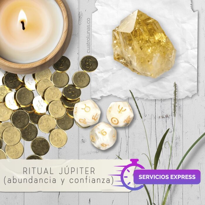 Ritual Júpiter abundancia y confianza