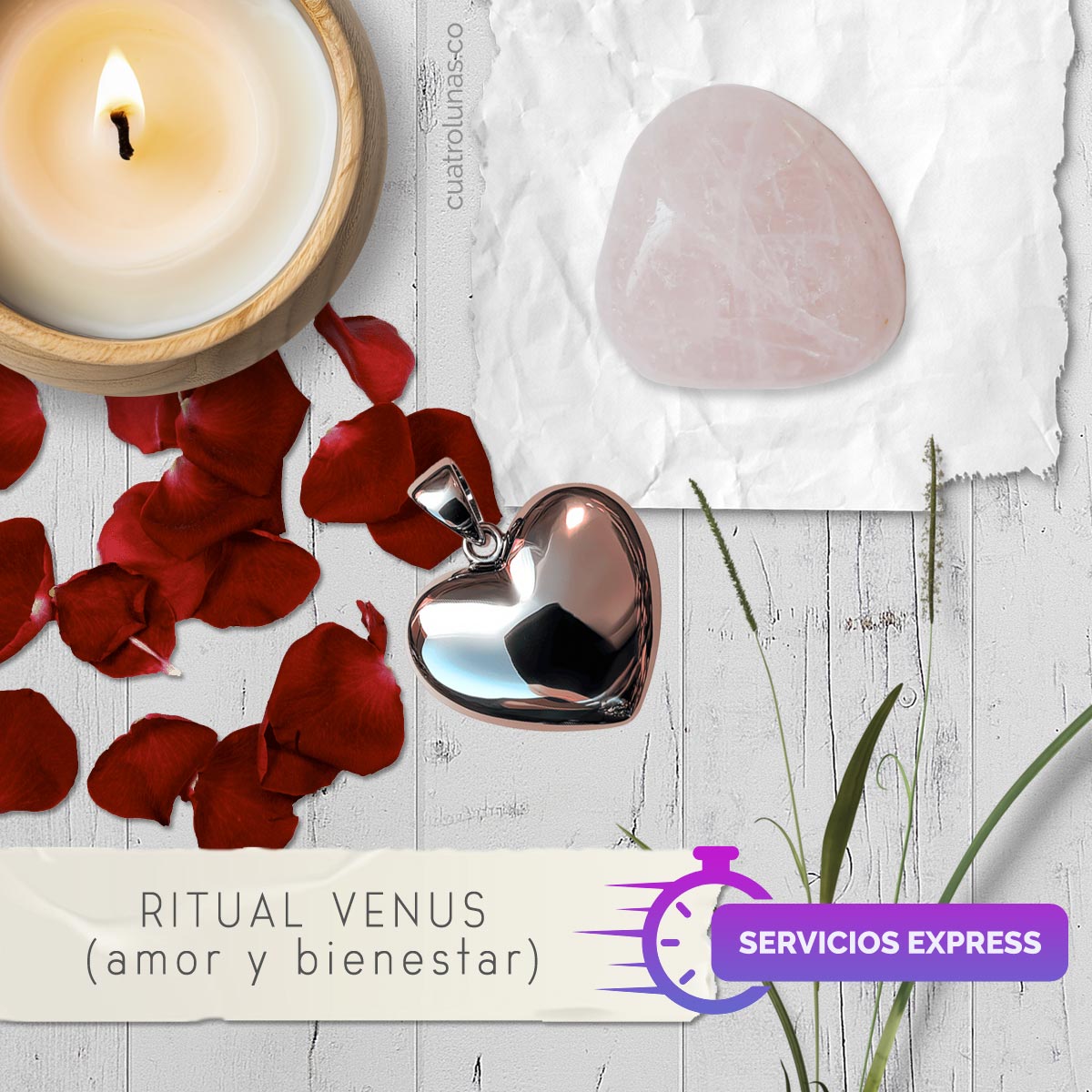 Ritual Venus para el amor y bienestar